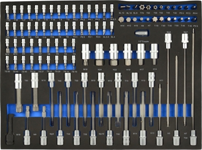 Attēls no Geko Wkad- zestaw nasadek Torx i bitów 102el. CRV(3)