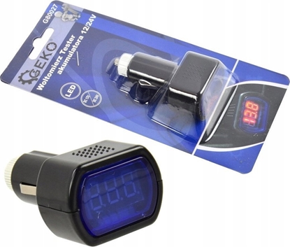 Изображение Geko Woltomierz, tester akumulatora 12/24V (100)