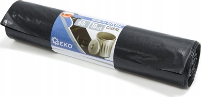 Attēls no Geko Worki na mieci GRUZ 60L (rolka 10szt) - czarne (12)
