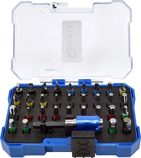 Picture of Geko Zestaw bitów z uchwytem magnetycznym 32el. (40)
