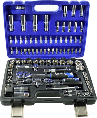 Attēls no Geko Zestaw kluczy nasadowych 94el.CRV GEKO(3)