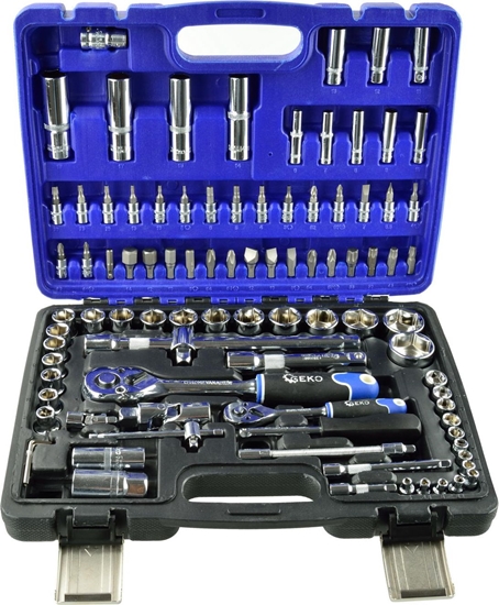 Picture of Geko Zestaw kluczy nasadowych 94el.CRV GEKO(3)