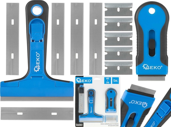 Picture of Geko Zestaw wielofunkcyjnych skrobaków do czyszczenia szka 12el. (12)