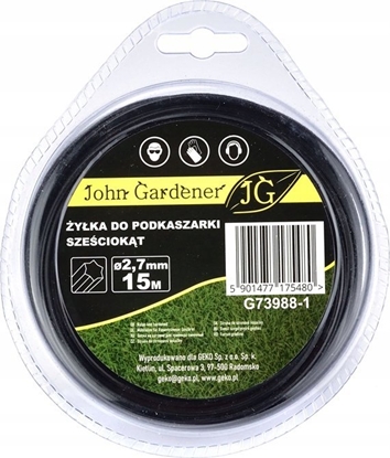 Attēls no Geko yka do podkaszarki szeciokt 2,7mmx15m (10/80)