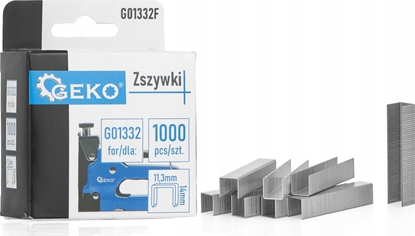 Attēls no Geko Zszywki 1.2x11.3mm 14mm 1000szt. (200)