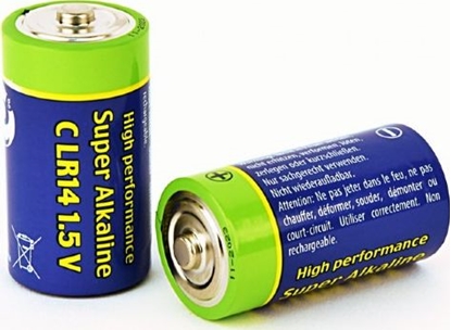 Изображение Gembird Bateria C / R14 7500mAh 2 szt.