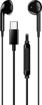 Picture of Genius HS-M365, suchawki z mikrofonem, czarna, 2.0, douszne, USB Type-C