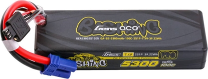 Attēls no Gens Ace Gens ace G-Tech 5300mAh 7.4V 100C 2S1P Lipo z EC5