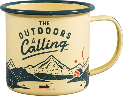 Attēls no Gentlemens Hardware Kubek kempingowy Outdoors is Calling - 325ml | GENTLEMENS HARDWARE