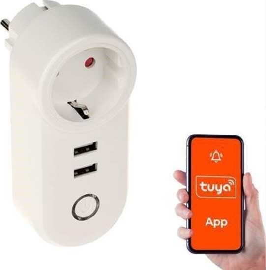 Picture of Genway SMART HOME WIFI SMART SOCKET/USB ATLO-P1U2-TUYA GENWAY