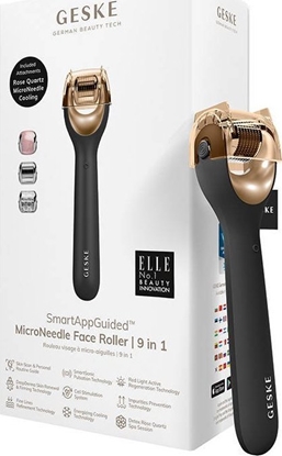 Attēls no Geske Roller do mezoterapii igowej twarzy 9w1 z Aplikacj (szary)