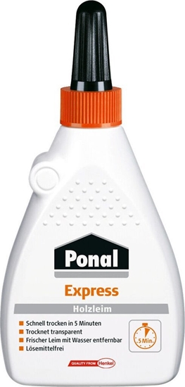 Изображение Gigabyte Ponal Holzleim Express, Flasche mit 120g, 9H PN15X