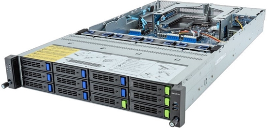 Picture of Gigabyte R283-Z91-ACV1 (Rev. 3.x) Rack Server 2U Dual Sockel SP5 6NR283Z91DR000ACV1