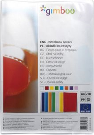 Изображение Gimboo Okadka na zeszyt A4 transparentna