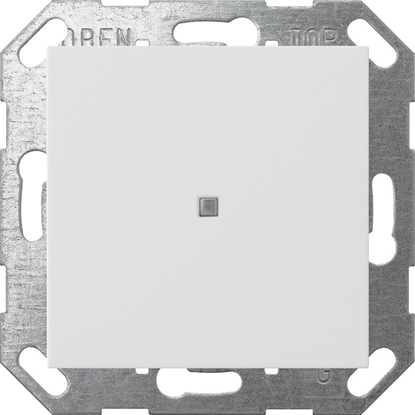 Picture of GIRA GIRA czujnik przyciskowy 1x KNX/ONE System 55 czysta biel mat 517127