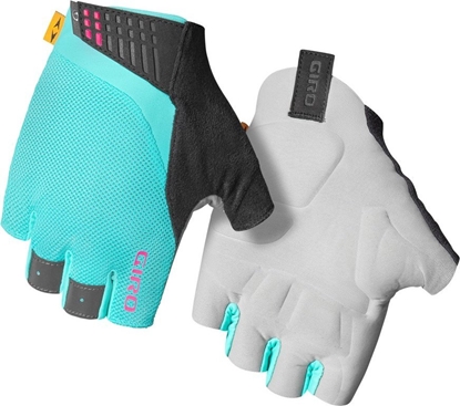 Attēls no Giro Rkawiczki damskie GIRO SUPERNATURAL W krótki palec Rozmiar: S, Wybierz kolor: Screaming Teal Neon Pink