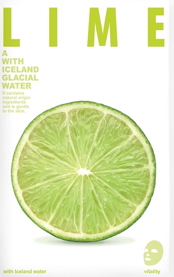 Изображение Glacial Water Koreaska maseczka na twarz Limonka