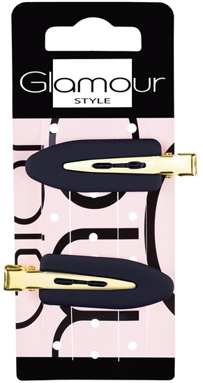 Picture of GLAMOUR_Spinki do makijau Czarne 2szt