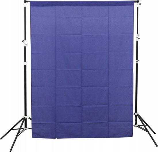 Изображение GlareOne GlareOne Blue Screen - niebieskie to materiaowe 1.5x2.1