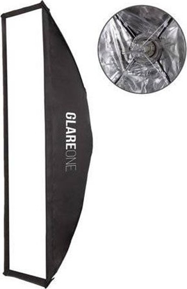 Изображение GlareOne Softbox prostoktny GlareOne szybki monta Easy Fold 30x120 cm