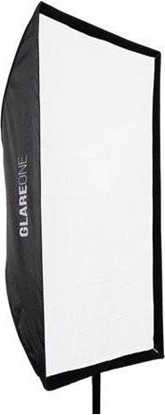 Изображение GlareOne Softbox prostoktny Parasolkowy 80x120cm z dyfuzorem do lamp reporterskich