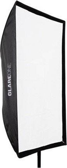Изображение GlareOne Softbox prostoktny Parasolkowy 80x120cm z dyfuzorem do lamp reporterskich