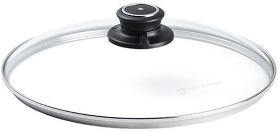 Изображение Glass lid O26 cm with handle SDC26