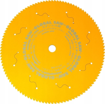 Изображение GLOBAL SAW Pia tarczowa do cicia stali nierdzewnej GLOBAL SAW 355 x 2,1/1,7-1,9 x 25,4mm / 110z CERMET