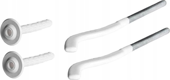 Picture of Global Wieszak do grzejnika kuty plastyfikowany (kpl.2szt)WIESZAK KUTY PLASTYFIK.2 SZT.