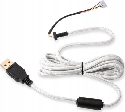 Attēls no Glorious PC Gaming Race Ascended Cable V2 - Arctic White (G-ASC-WHITE-1)