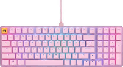 Attēls no Glorious PC Gaming Race Glorious GMMK 2 Full-Size Tastatur - Fox Switches, ANSI-Layout, pink