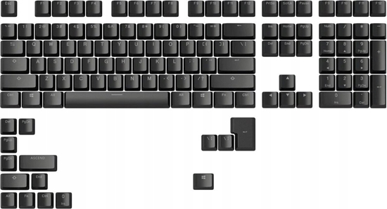 Picture of Glorious PC Gaming Race Glorious GMMK ABS Doubleshot V2 US Base Kit - Black