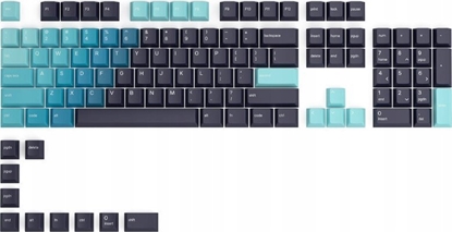 Attēls no Glorious PC Gaming Race Glorious PC Gaming Race GPBT Keycaps - 114 PBT Tastenkappen, ANSI, US-Layout - Celestial Ice