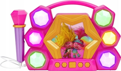 Picture of Gonik Ekids BoomBox Gonik Bluetooth + Mikrofon Karaoke 2w1 Trolls Trole Królowa Poppy / TR-115.UEMv23M