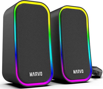 Picture of Goniki komputerowe Marvo Havoc 20BK czarne (SG-285 BK)