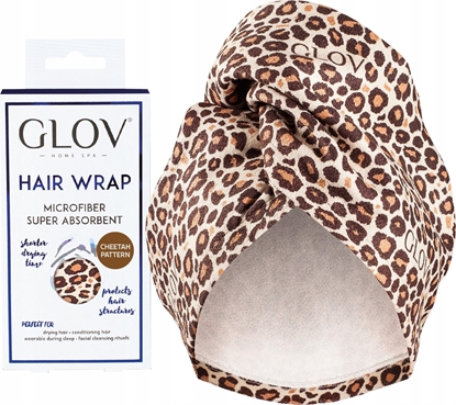 Picture of GLOV_Hair Wrap Soft turban na wosy Cheetah