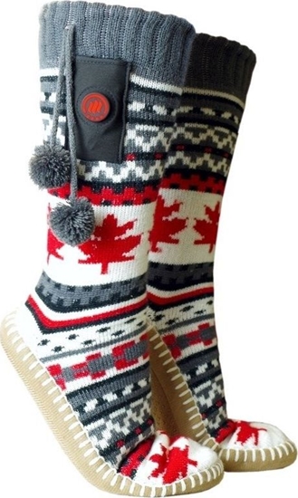 Picture of Glovii Ogrzewane kapcie ze skarpetkami, rozmiar: 36-43