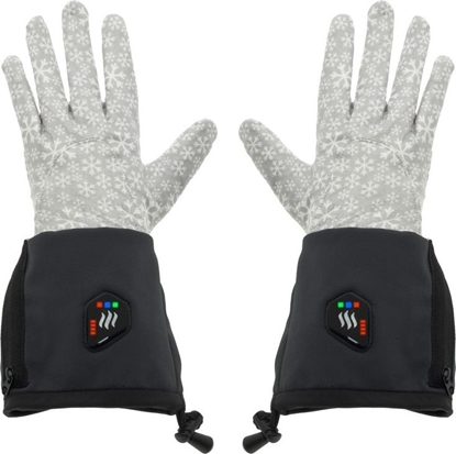 Attēls no Glovii Ogrzewane termoaktywne rkawiczki uniwersalne, L-XL jasnoszare