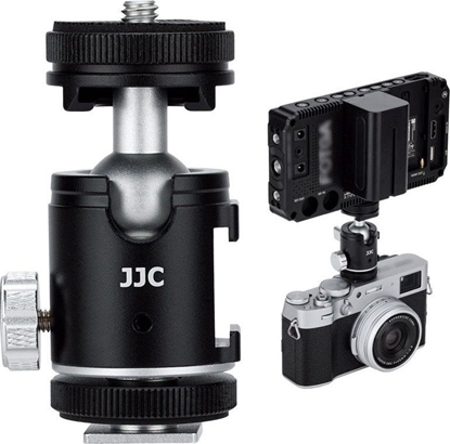 Изображение Gowica JJC Gowica Kulowa 3D Aluminium 3x ISO 2x Gwint 1/4'' do Aparat Kamera Telefon / BH-SM1