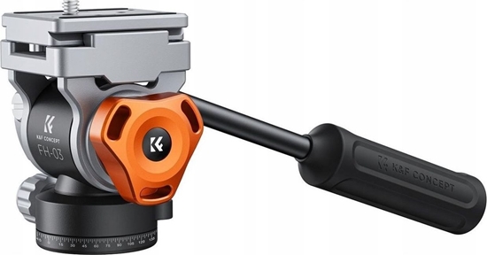 Picture of Gowica Kf Gowica Olejowa Video Panoramiczna K&F FH-03 5kg Metal 1/4 3/8 Arca Swiss / FH-03 / KF31.087