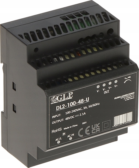 Изображение GLP ZASILACZ IMPULSOWY DL2-100-48-U
