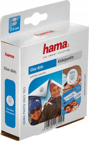 Picture of GLUE DOTS PODKLEJKI DO ZDJ 6MM 300 SZT.