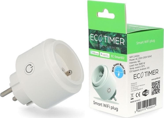 Picture of Gniazdko WiFi EC-Smart02 - inteligentne