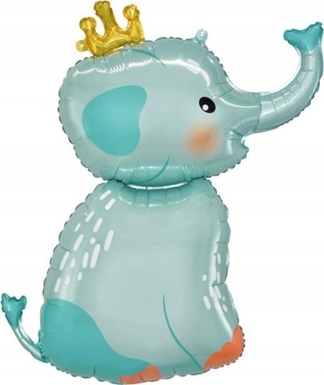 Изображение GoDan Balon foliowy Sonik z Koron, 55x70 cm