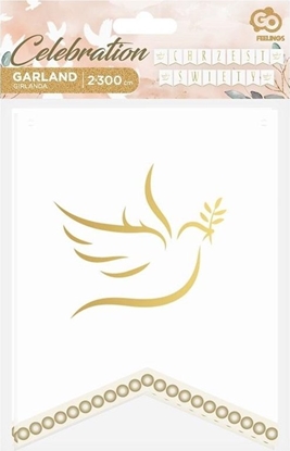 Изображение GoDan Girlanda Chrzest wity flagi 13.5x17.5