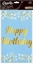 Picture of GoDan Obrus foliowy B&C Happy Birthday niebieski 137x183