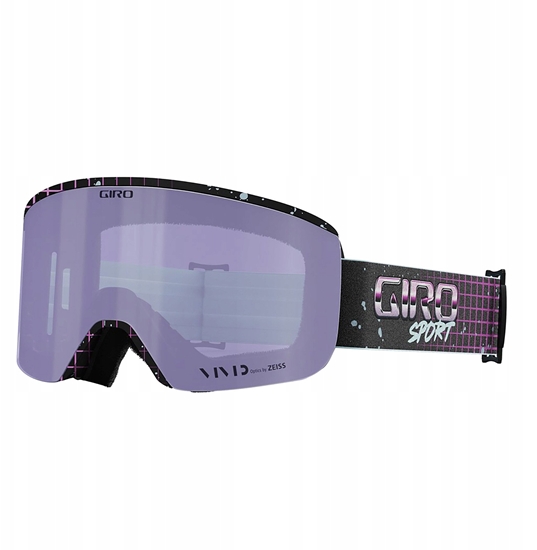 Picture of Gogle zimowe GIRO AXIS PURPLE SYNDROME (Szyba lustrzana kolorowa VIVID-Carl Zeiss VIVID HAZE 8-18% VLT S3 + Szyba lustrzana kolorowa VIVID-Carl Zeiss INFRARED 58% S1) (NEW 2024/2025)