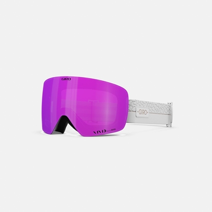 Attēls no Gogle zimowe GIRO CONTOUR RS WHITE CRAZE (Szyba lustrzana kolorowa VIVID-Carl Zeiss PINK 00% S2 + Szyba lustrzana kolorowa VIVID-Carl Zeiss INFRARED 58% S1) (NEW 2024/2025)