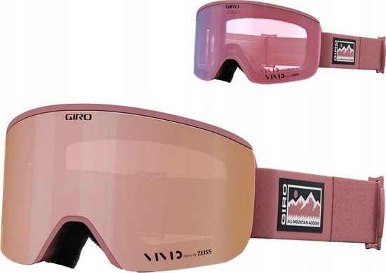 Изображение Gogle zimowe GIRO ELLA ROSE ACCESS (szyba VIVID ROSE GOLD 00% S3 + VIVID INFRARED 62% S1) (NEW 2024/2025)