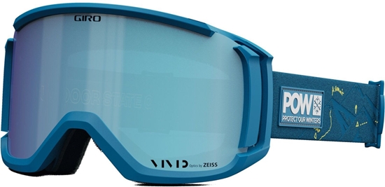 Picture of Gogle zimowe GIRO REVOLT POW (Szyba lustrzana kolorowa VIVID-Carl Zeiss VIVID ROYAL 19-42% S2) (NEW 2023/2024)